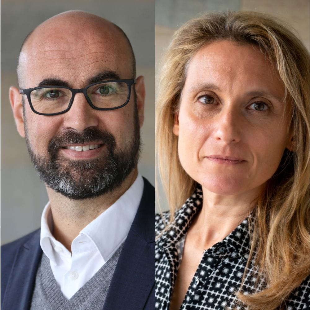 Professors Carlos Carrillo-Tudela and Emilia Del Bono
