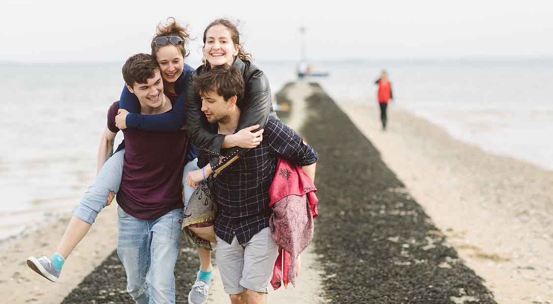 With 7 miles of award-winning coastline on your doorstep and London just a stone's throw away, our Southend students have the best of both worlds