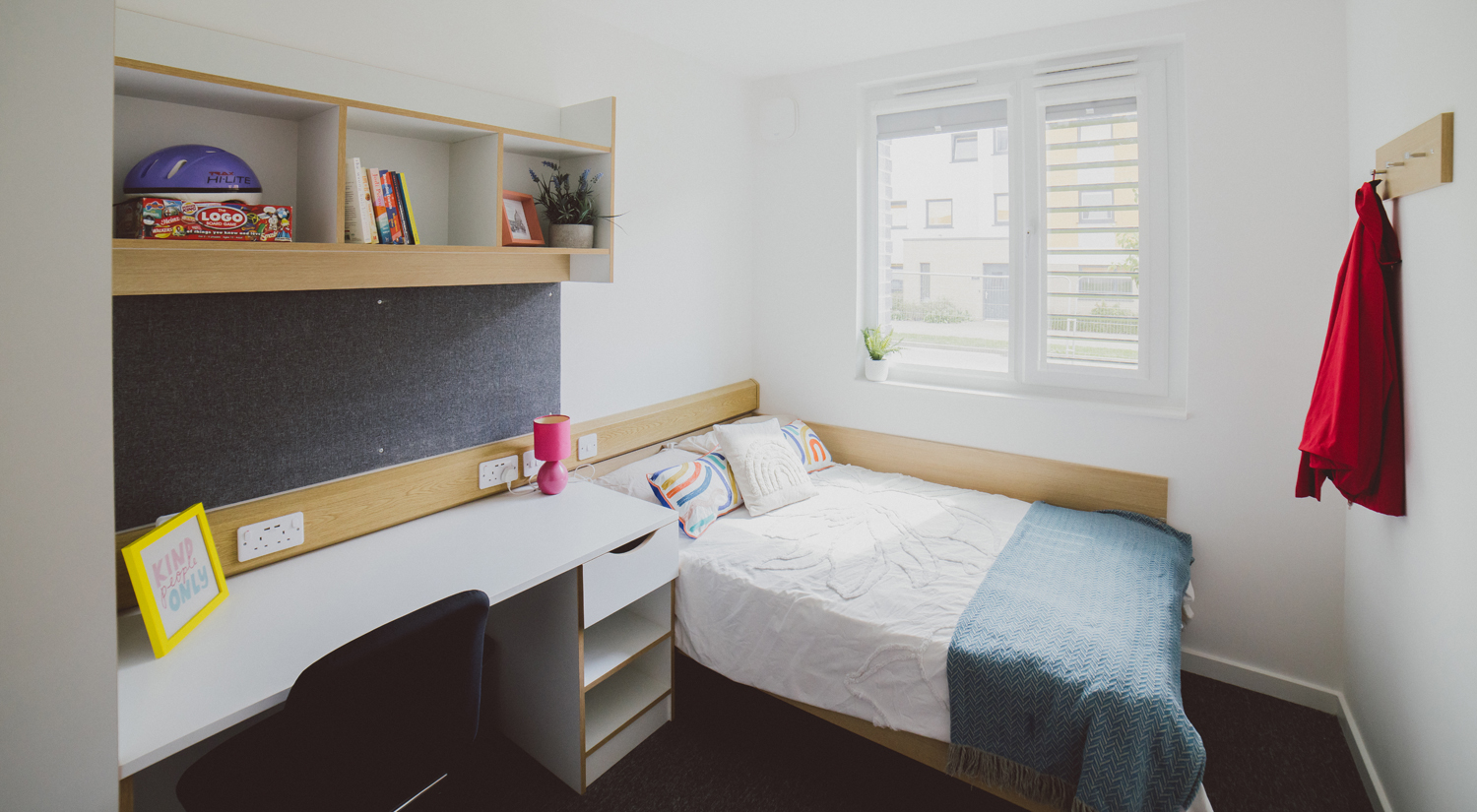 Pastures student accommodation bedroom
