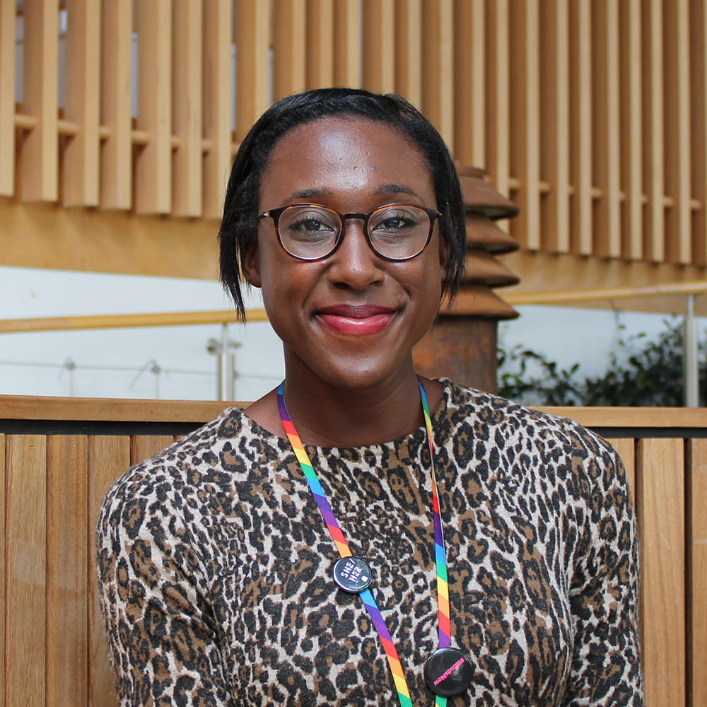 Jamais Webb-Small, Organisational Development Engagement Officer at the University of Essex and MSc Human Resource Management student at Essex Business School