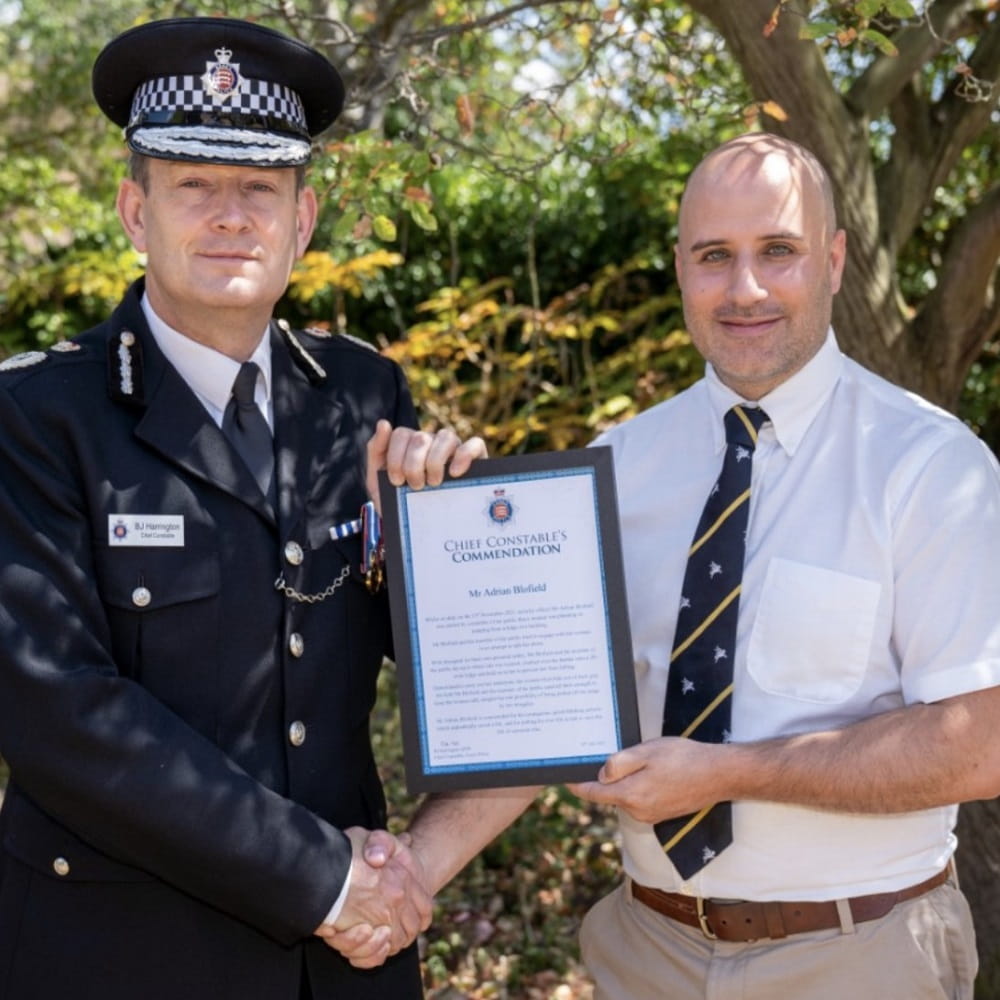 Chief Constable Commendation | University Of Essex