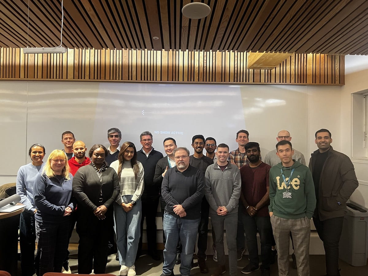 Group photo with MBA Candidates on the Coaching for Career Success Module within Essex Business School at the University of Essex