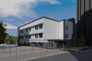 Artist's impression of North Teaching Centre 2