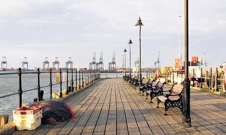 Harwich sea front