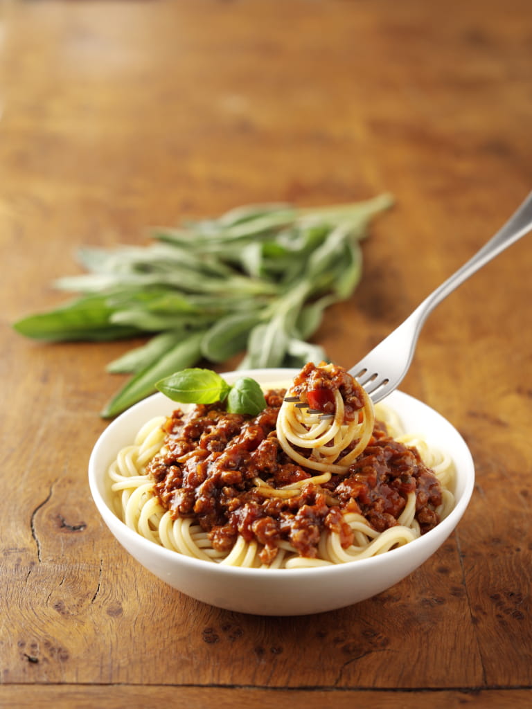 Quorn spaghetti bolognese