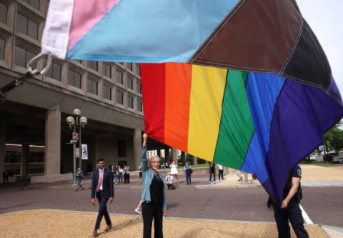 Flying the flag for Pride month