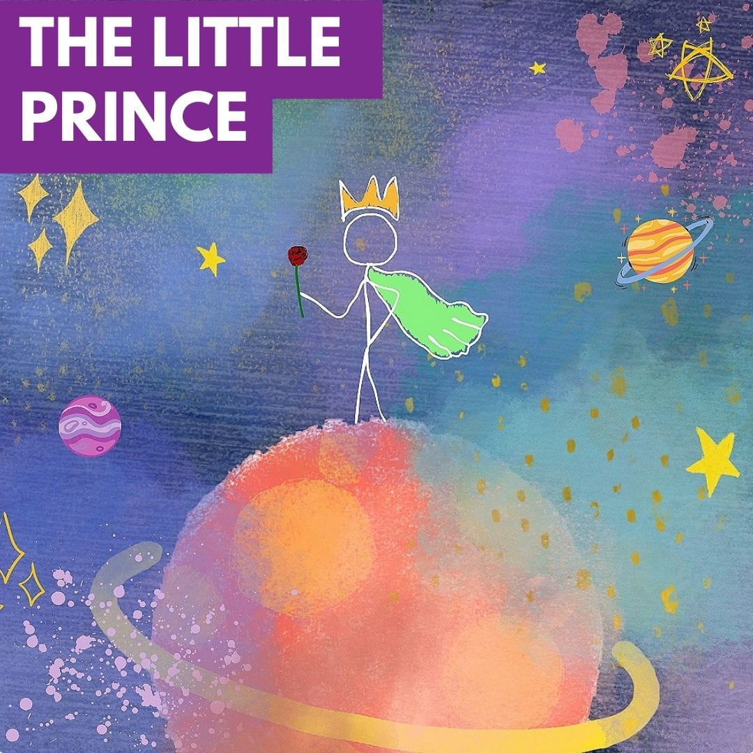 Promotional graphic for The Little Prince at Colchester Fringe Festival 2024