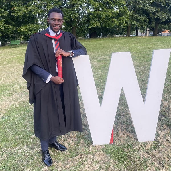 University of Essex Graduate Daniel Oduleye 