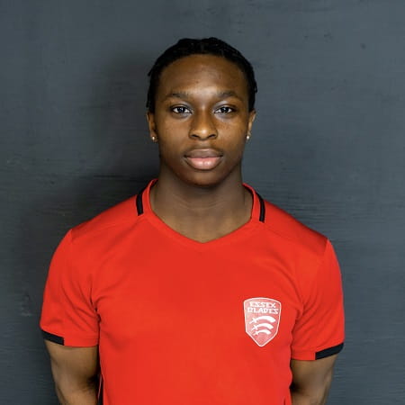 Student Athlete and Men's Essex Blades Football Team Player Jordan Adetiba 