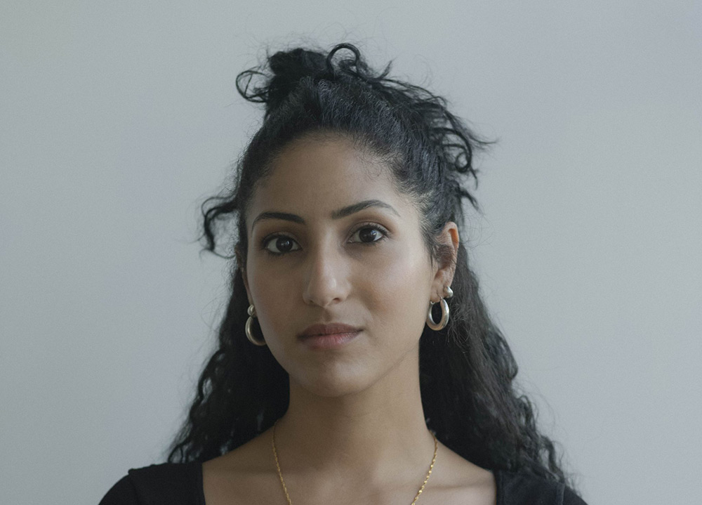 Self-portrait photograph of Farah Al Qasimi.