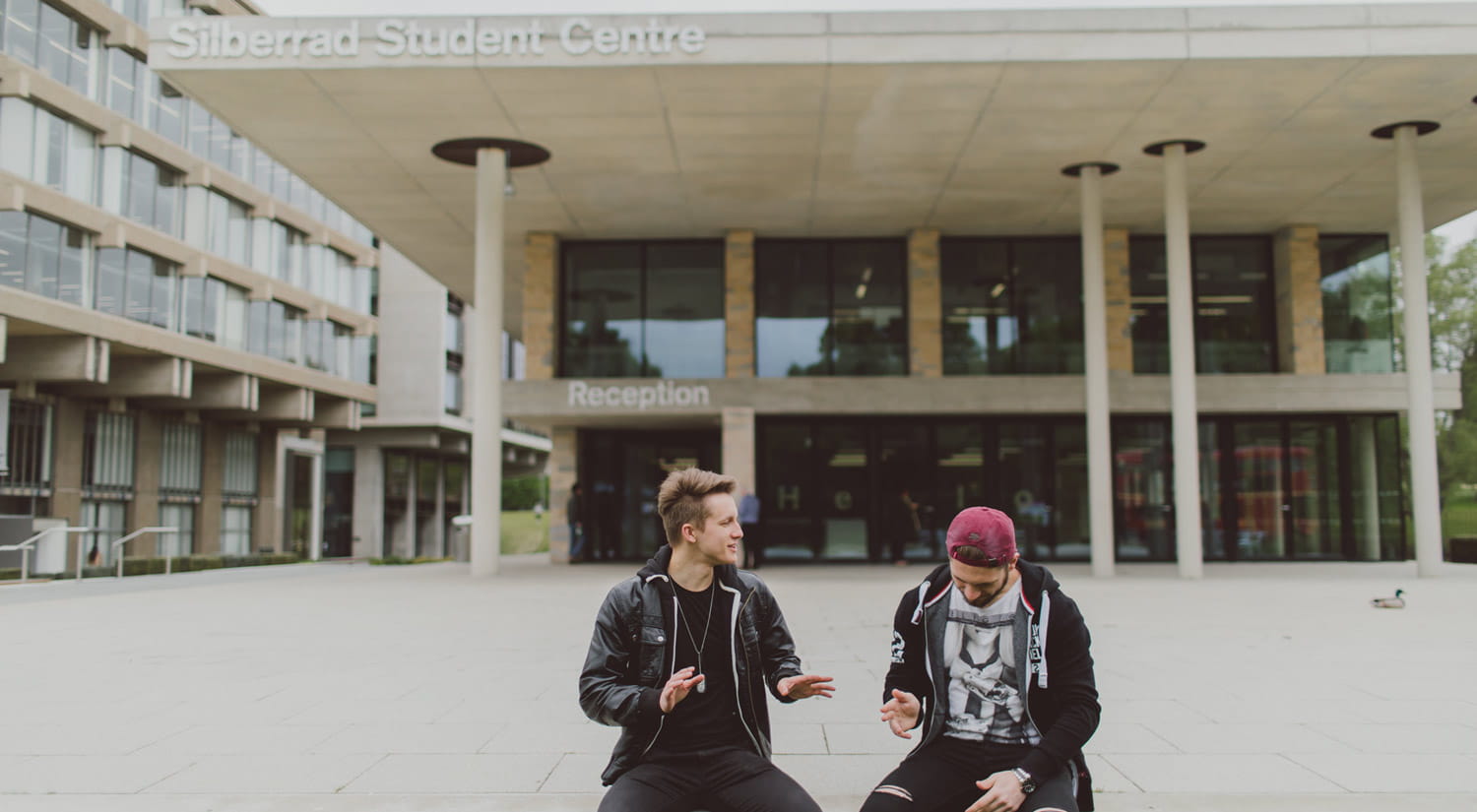 Our iconic buildings provide the perfect backdrop to student life 