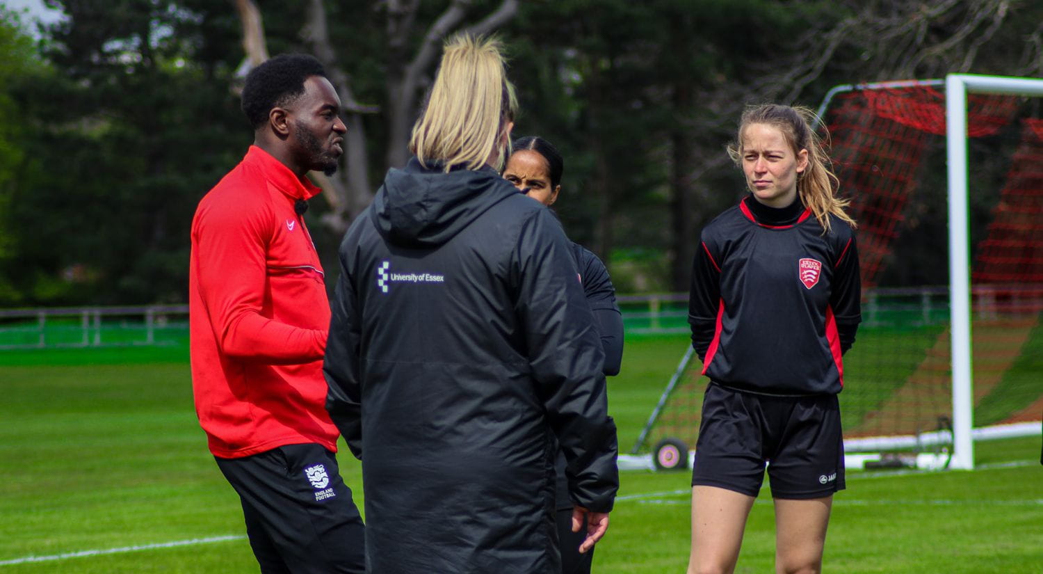 Rosi Webb guiding a training session