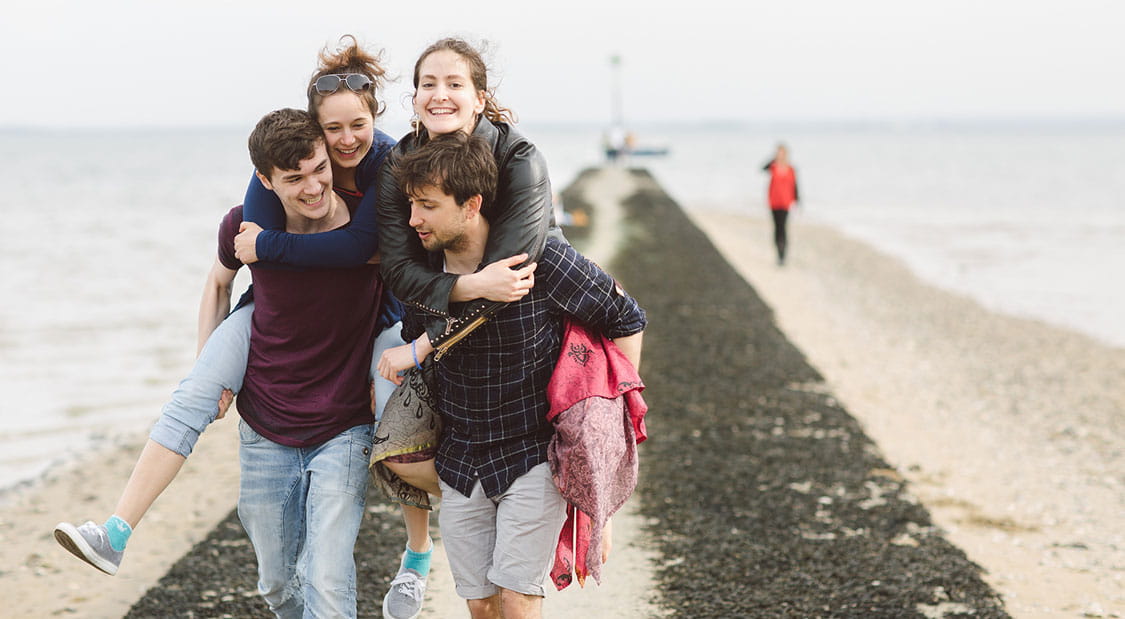 With 7 miles of award-winning coastline on your doorstep and London just a stone's throw away, our Southend students have the best of both worlds 