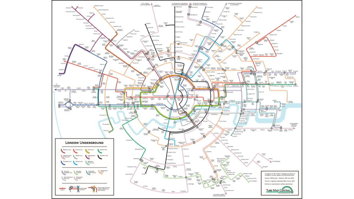 The new viral map)